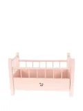 Konges Sløjd cherry-detailed doll bed - Pink