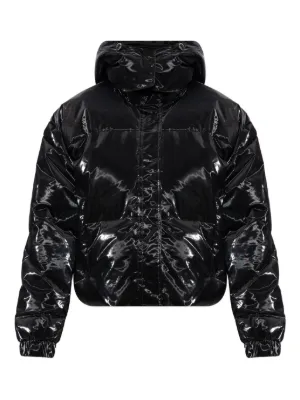 Adidas クロップド パデッドジャケット | ブラック | FARFETCH JP