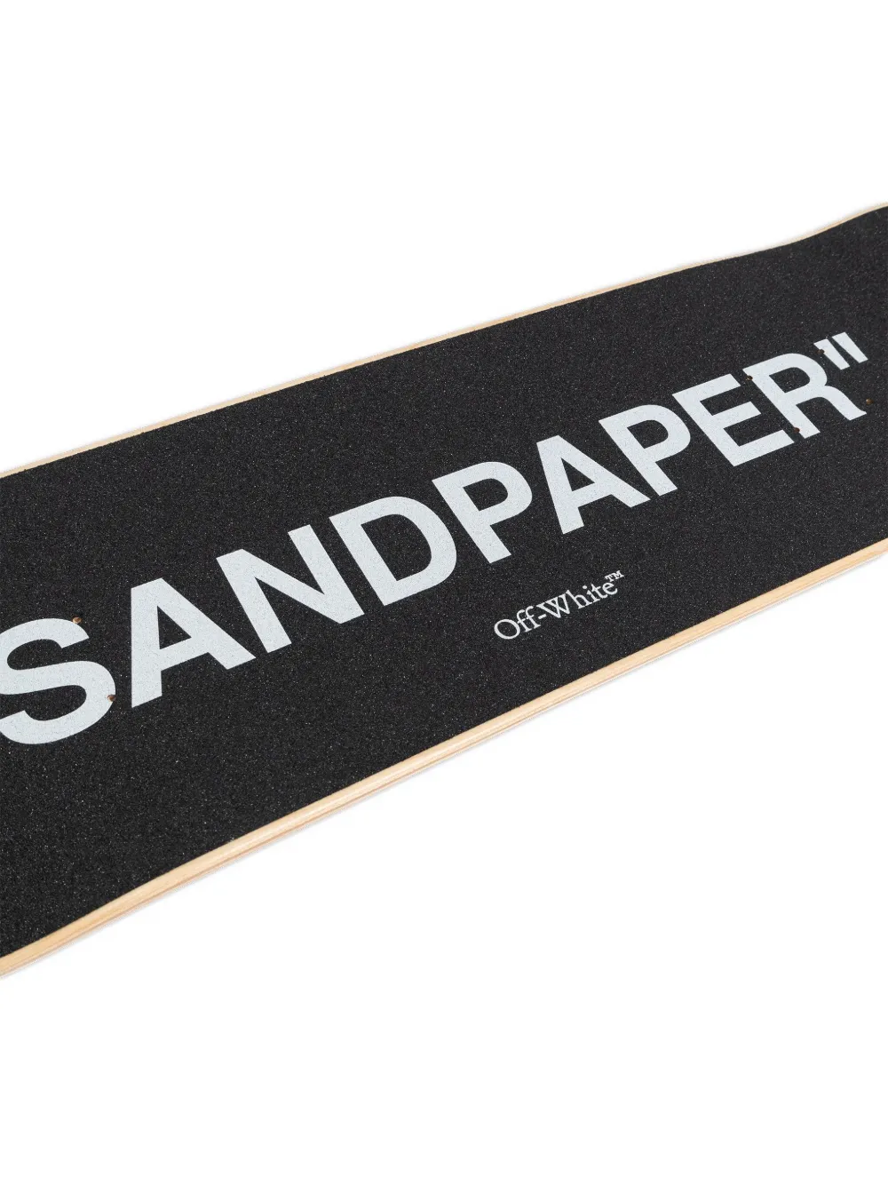 Off-white Graphic-print Skateboard In Black