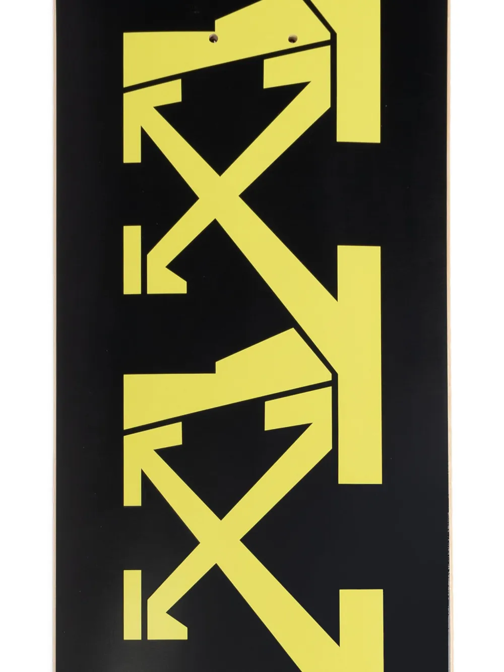 Off-white Graphic-print Skateboard In Black