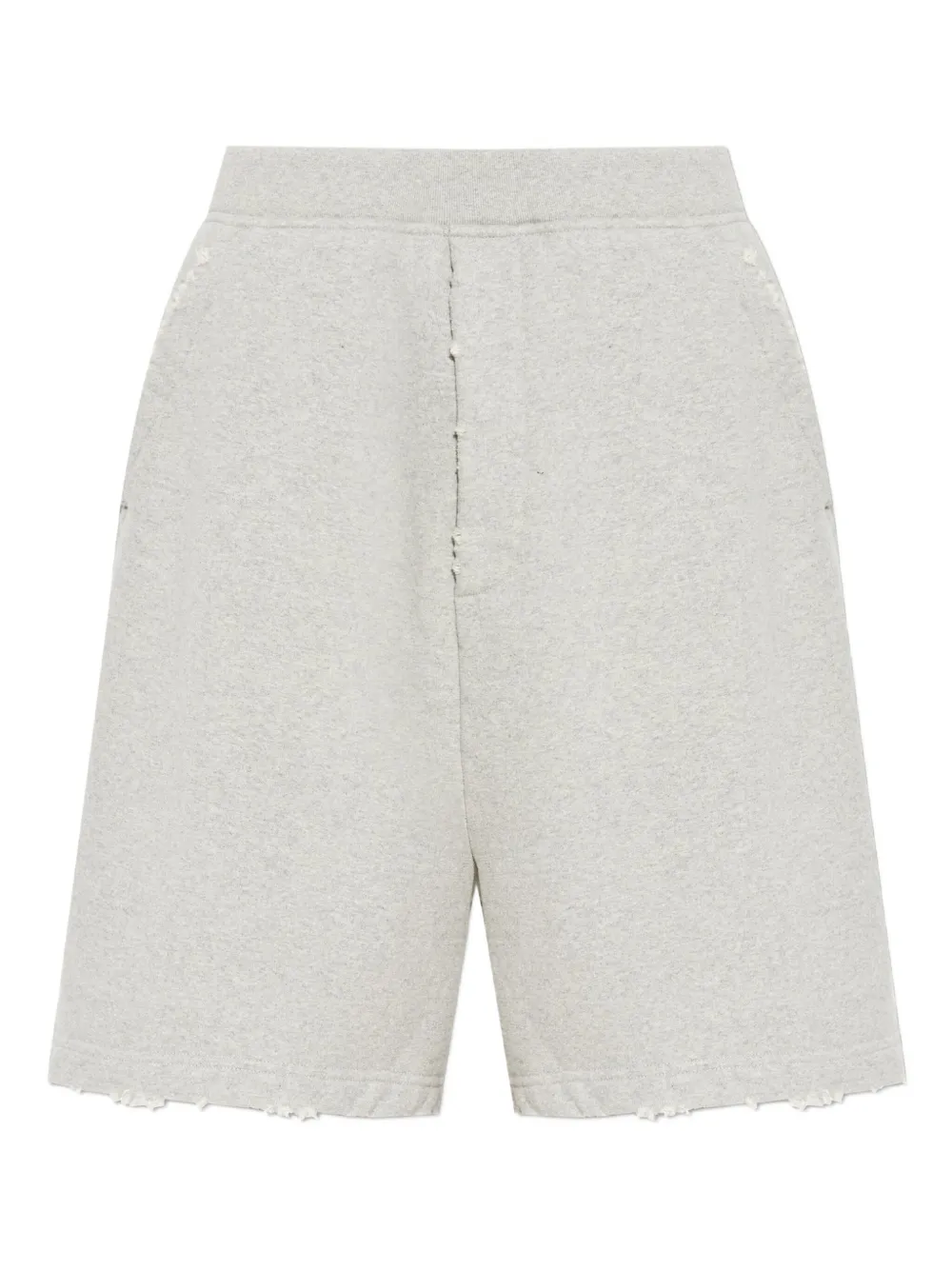 DSQUARED2 shorts deportivos con bordes sin rematar | gris | Image 1