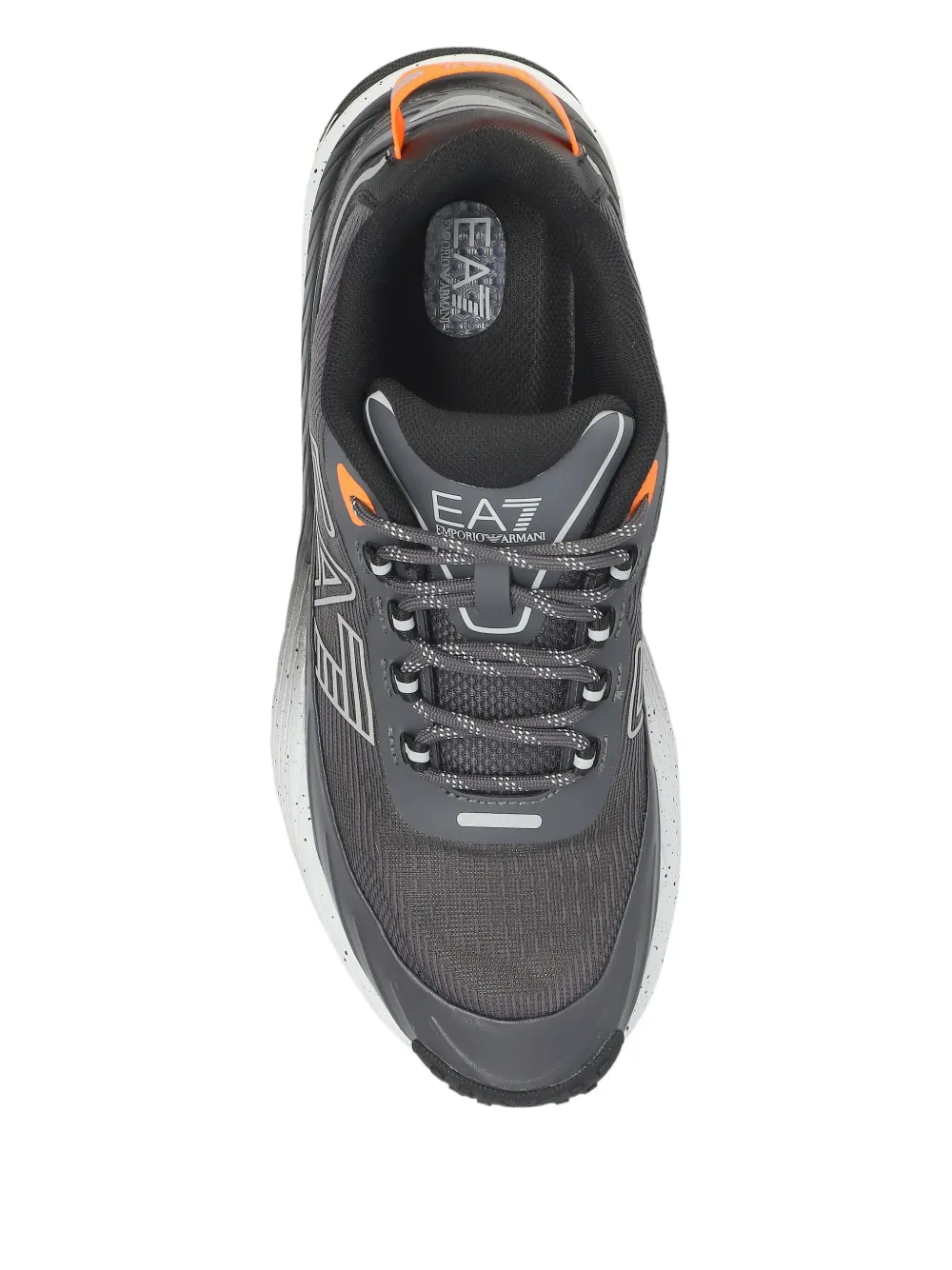 Ea7 Emporio Armani Sneakers met logoprint Grijs