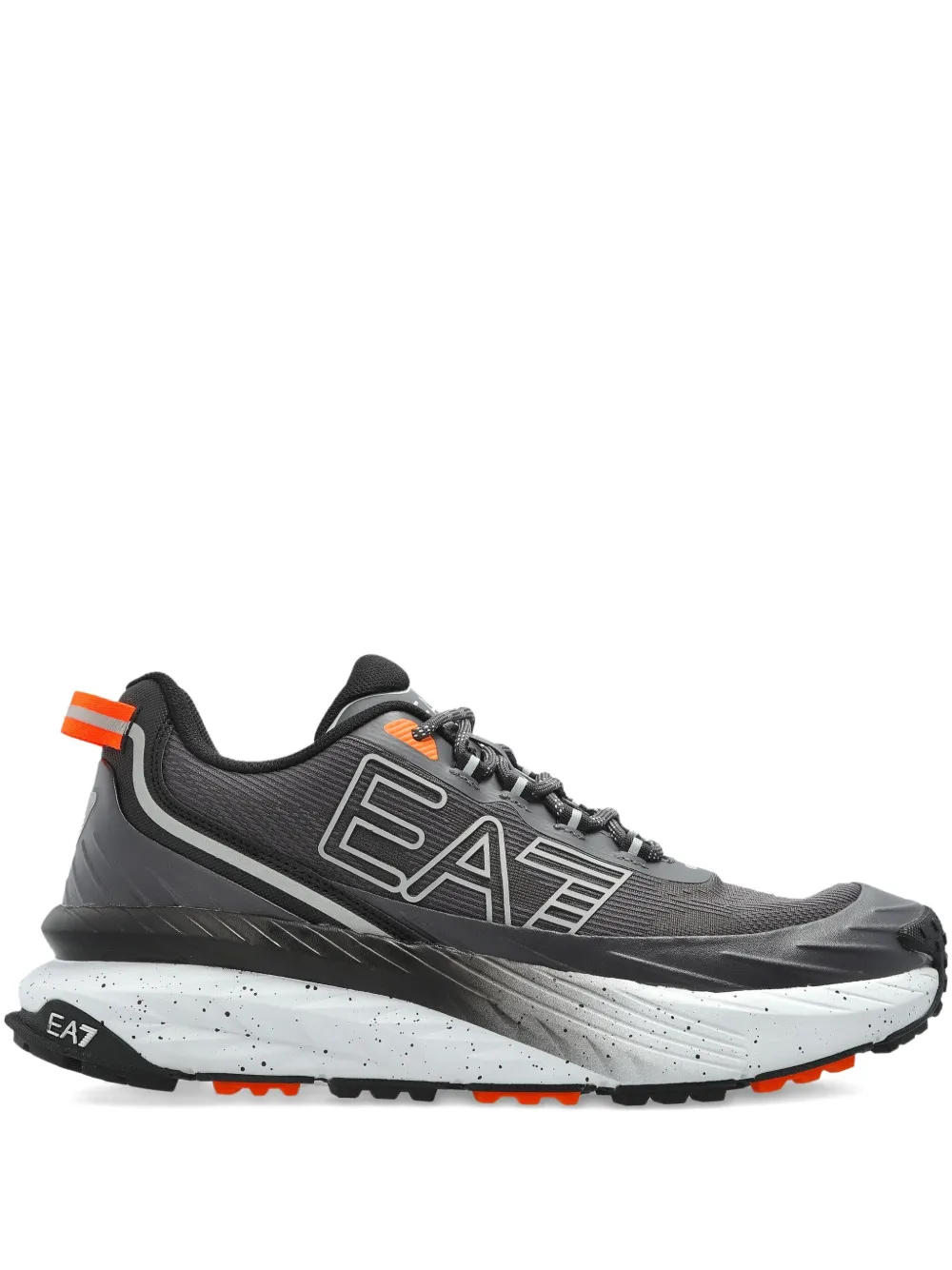 Ea7 Emporio Armani logo-print sneakers | Grey | Image 1