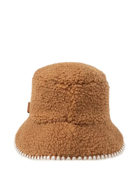 UGG plush-fleece bucket hat