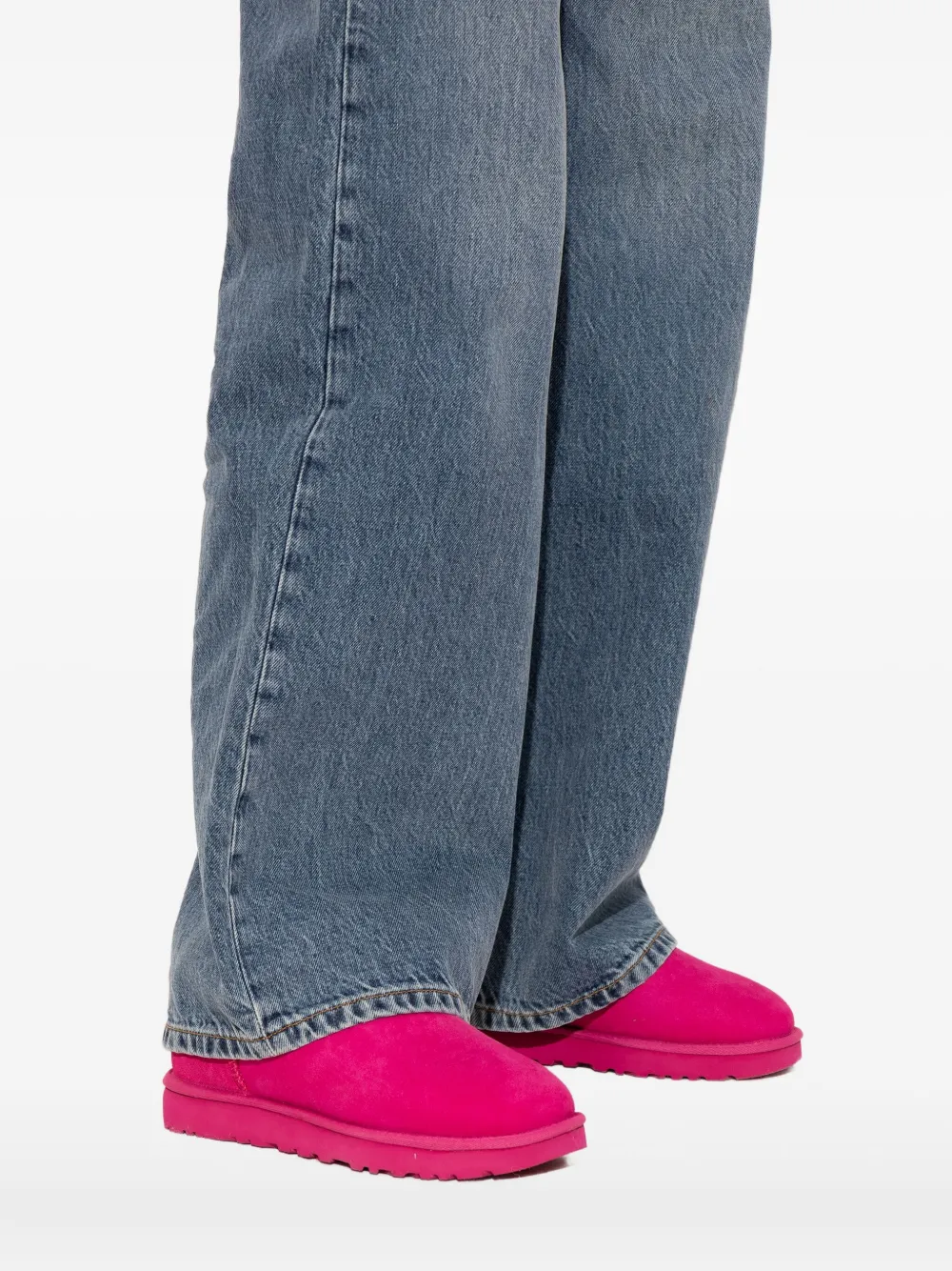 Ugg Classic Ultra Mini Boots In Pink