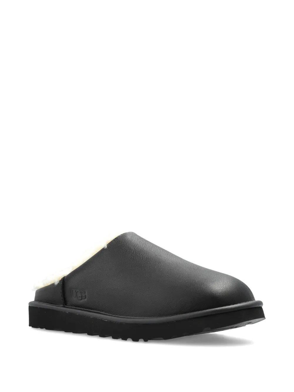 UGG Leather mules - Zwart