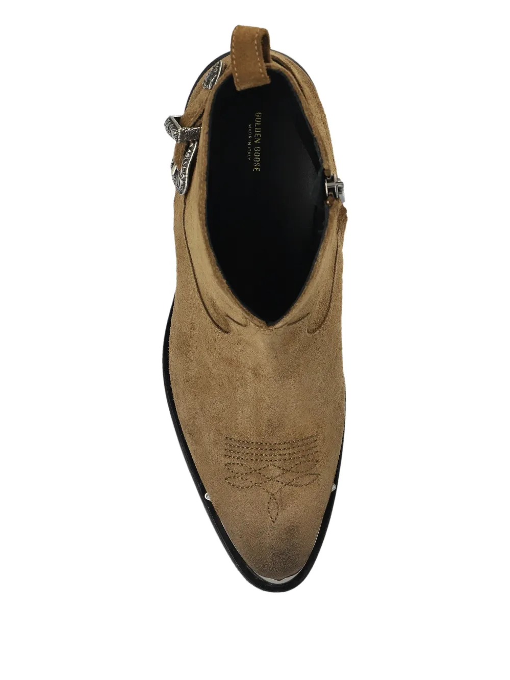 Golden Goose Laarzen met gesp Bruin