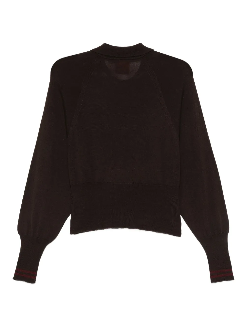 Merci button polo shirt | Polo Tops | Image 2