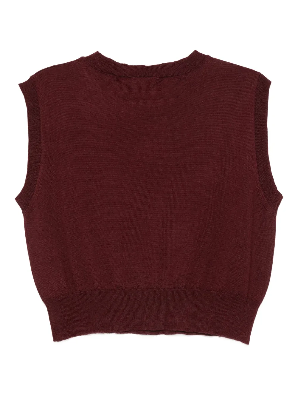 Merci sleeveless cropped top | Vests & Tank Tops | Image 2