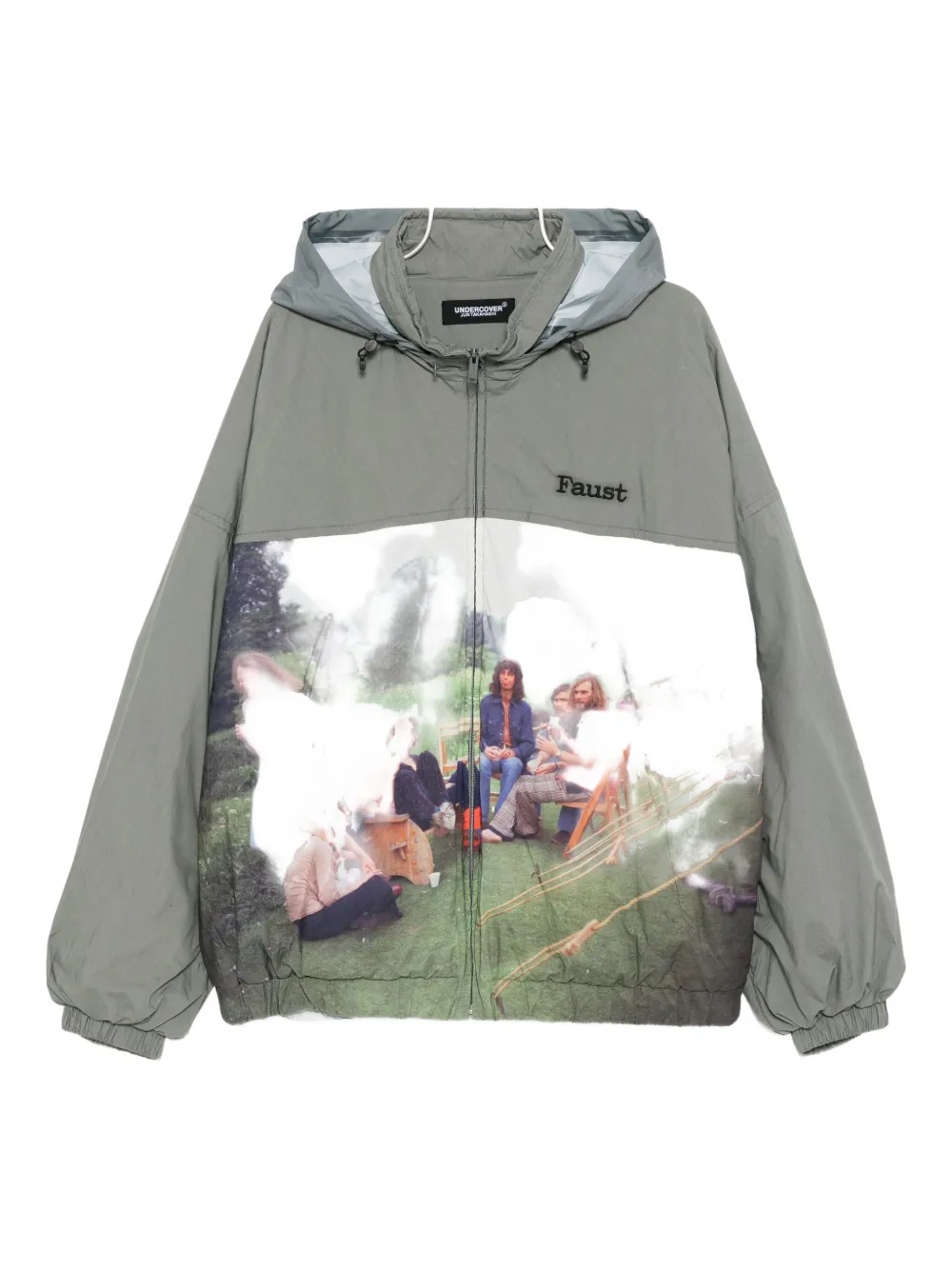 Undercover chamarra con estampado gráfico | gris | Image 1