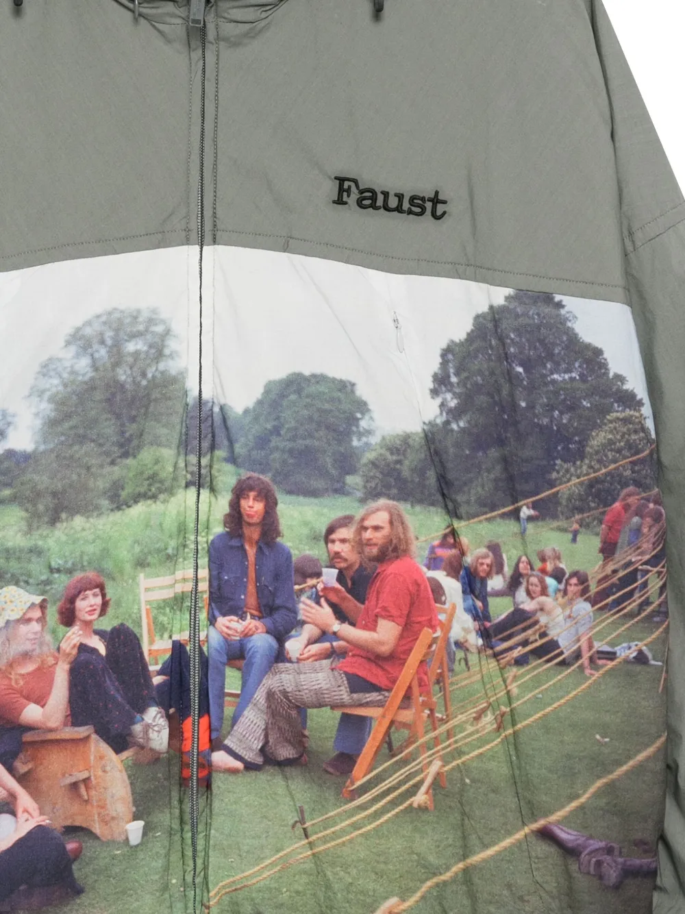 Undercover Jack met grafische print Grijs