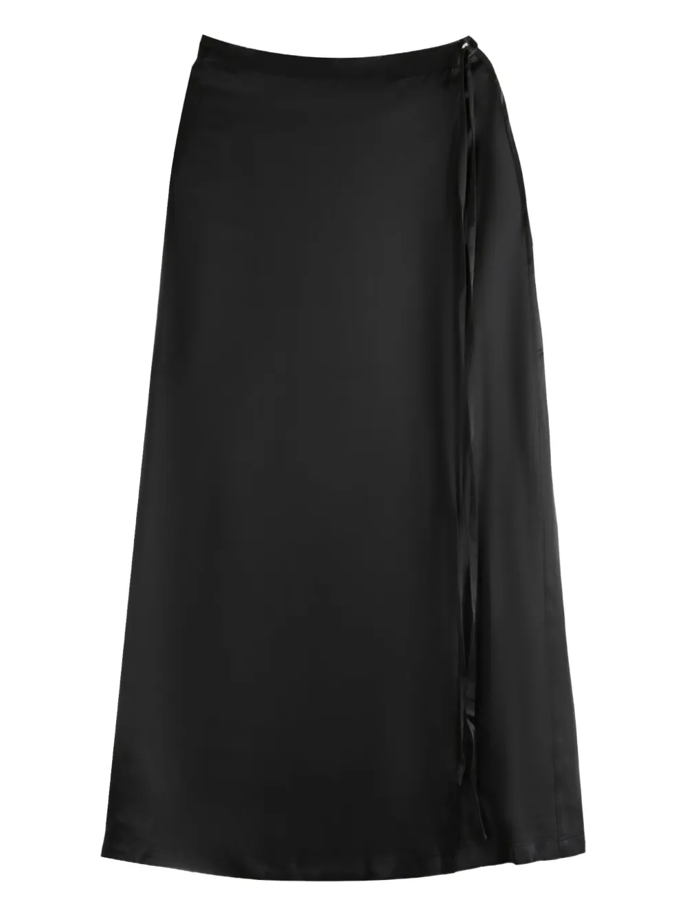ATELIER NEW YORK tie-wrap skirt | Black | Image 1