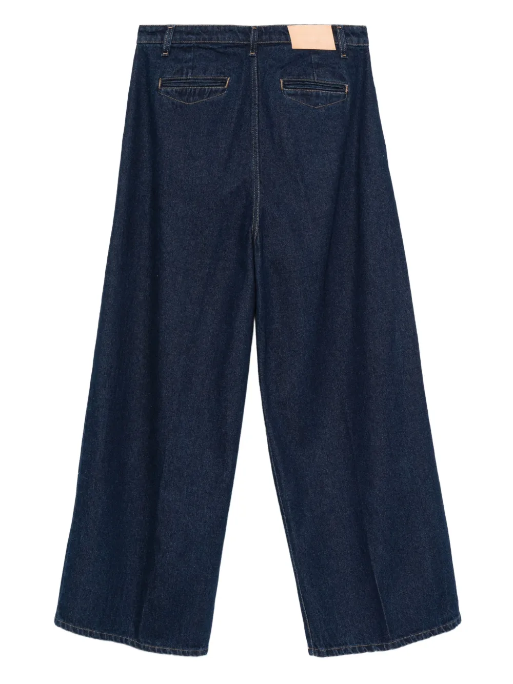 Merci Geplooide jeans - Blauw