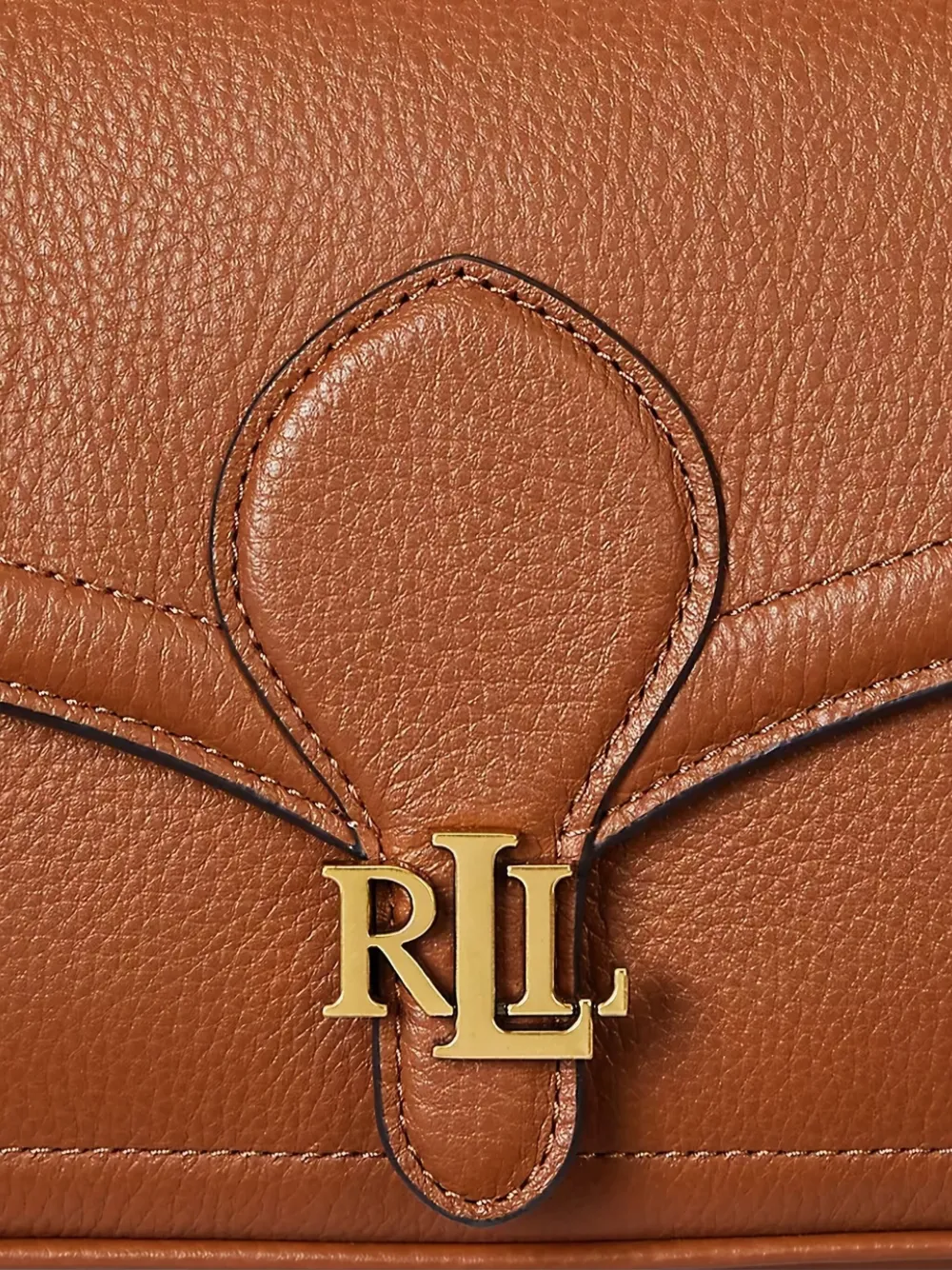Ralph Lauren Bradley Shoulder Bag In Brown