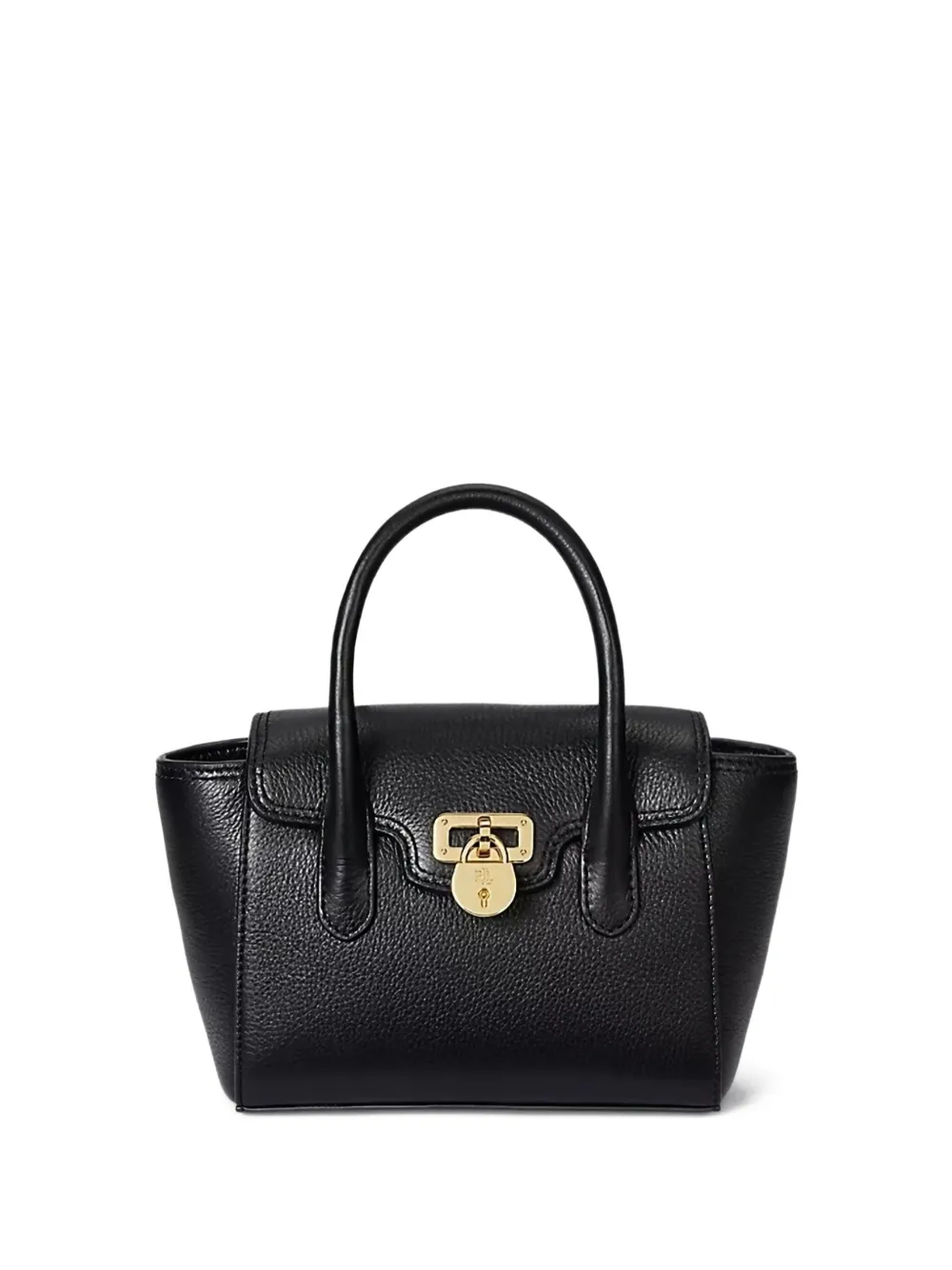 Lauren Ralph Lauren Tanner サッチェルバッグ S - ブラック Lauren Ralph Lauren Tanner サッチェルバッグ S - ブラック