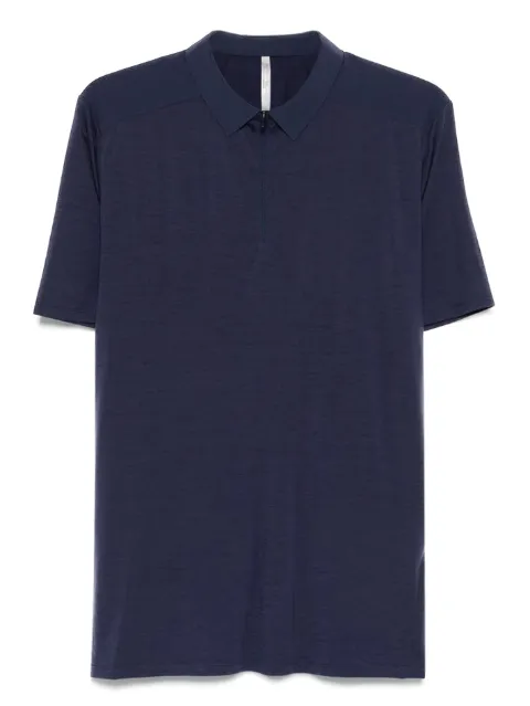 Veilance zip-up polo shirt