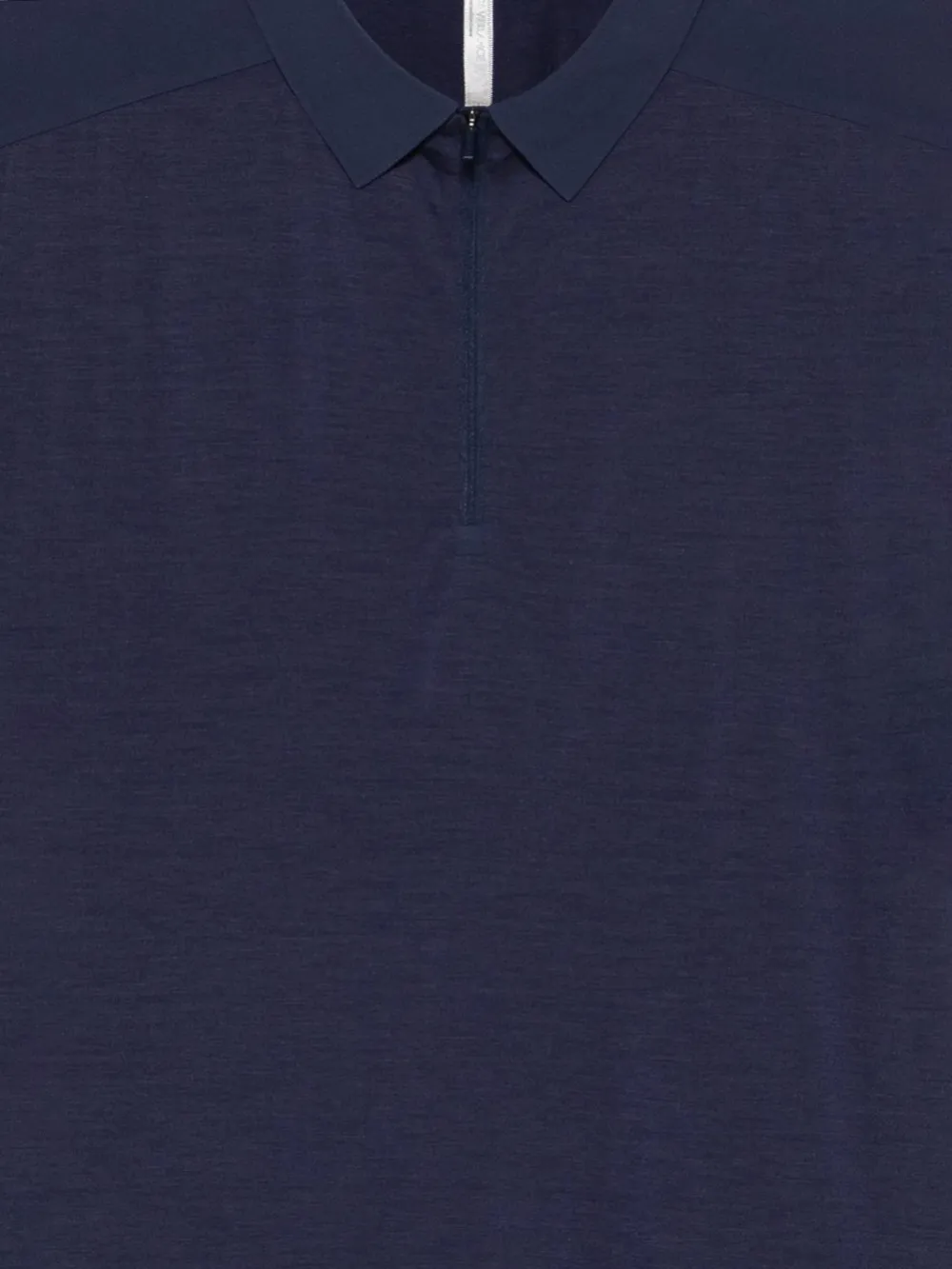 Veilance Poloshirt met rits Blauw