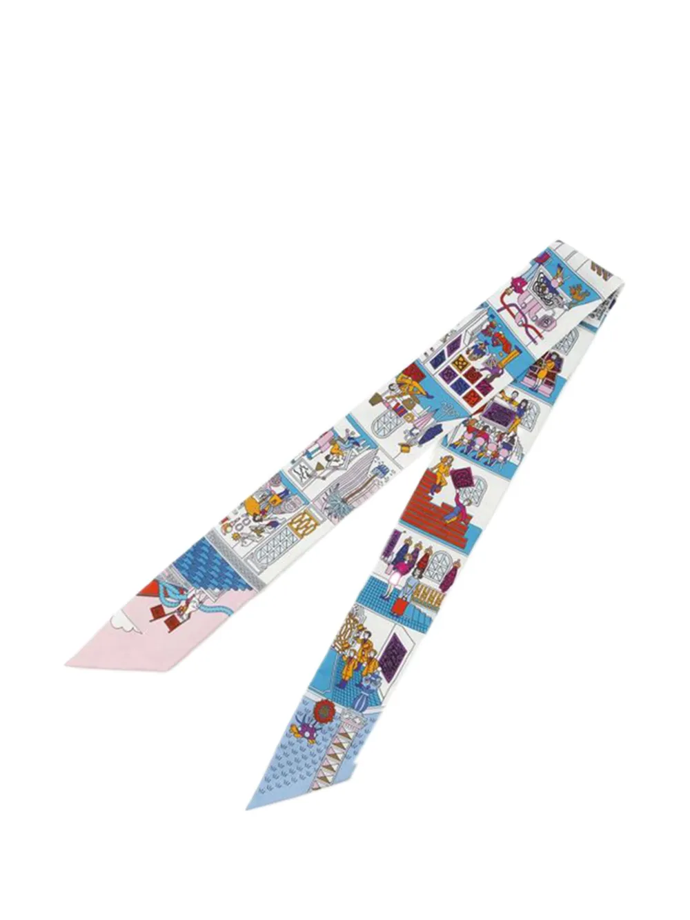 Hermès Pre-Owned 2015 La Maison des Carres Silk Twilly Scarf scarves | Image 2
