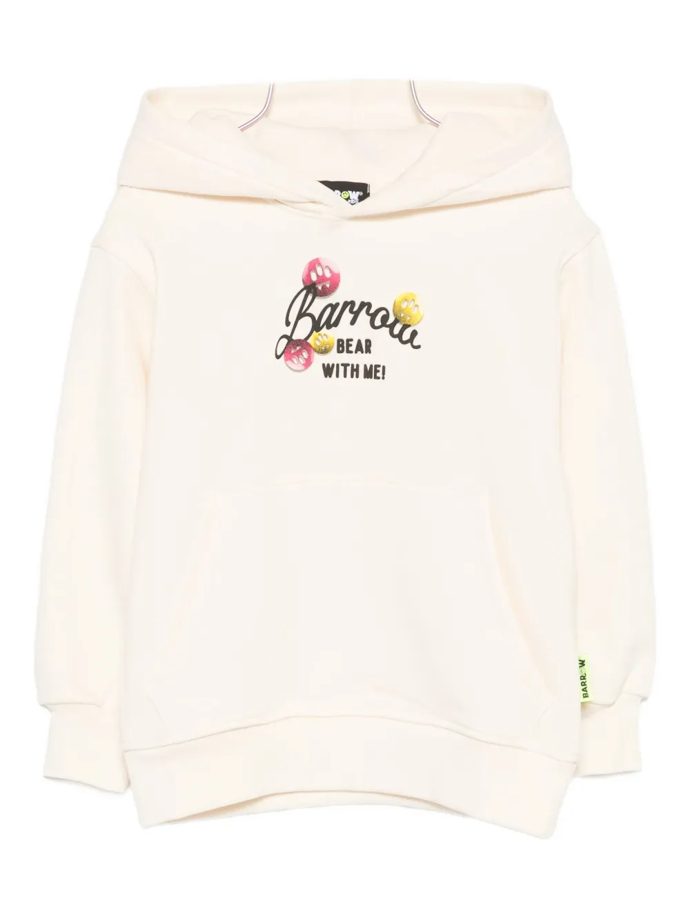 Barrow kids graphic-print hoodie | Neutrals | Image 1