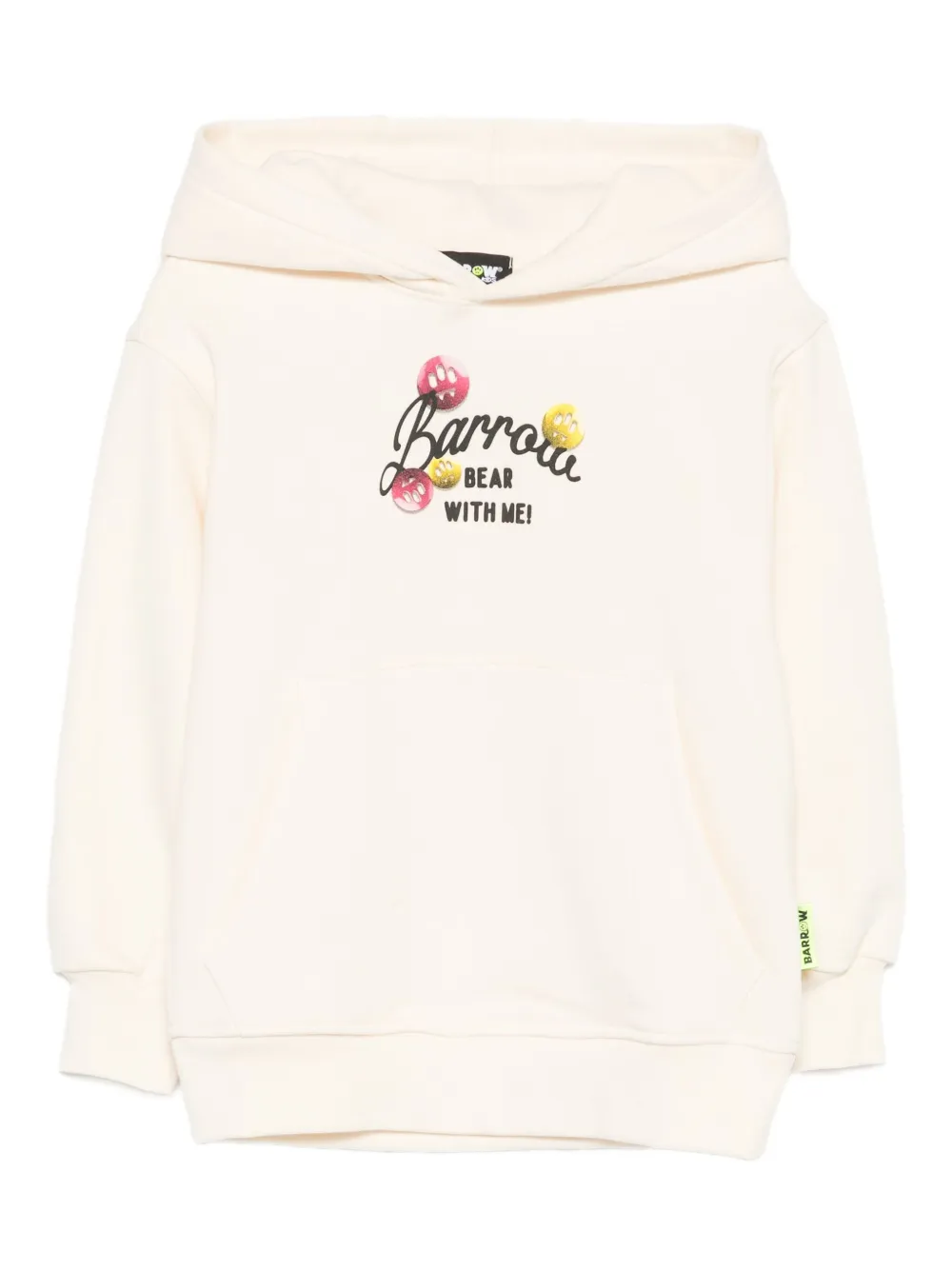 Barrow kids graphic-print hoodie | Neutrals | Image 1