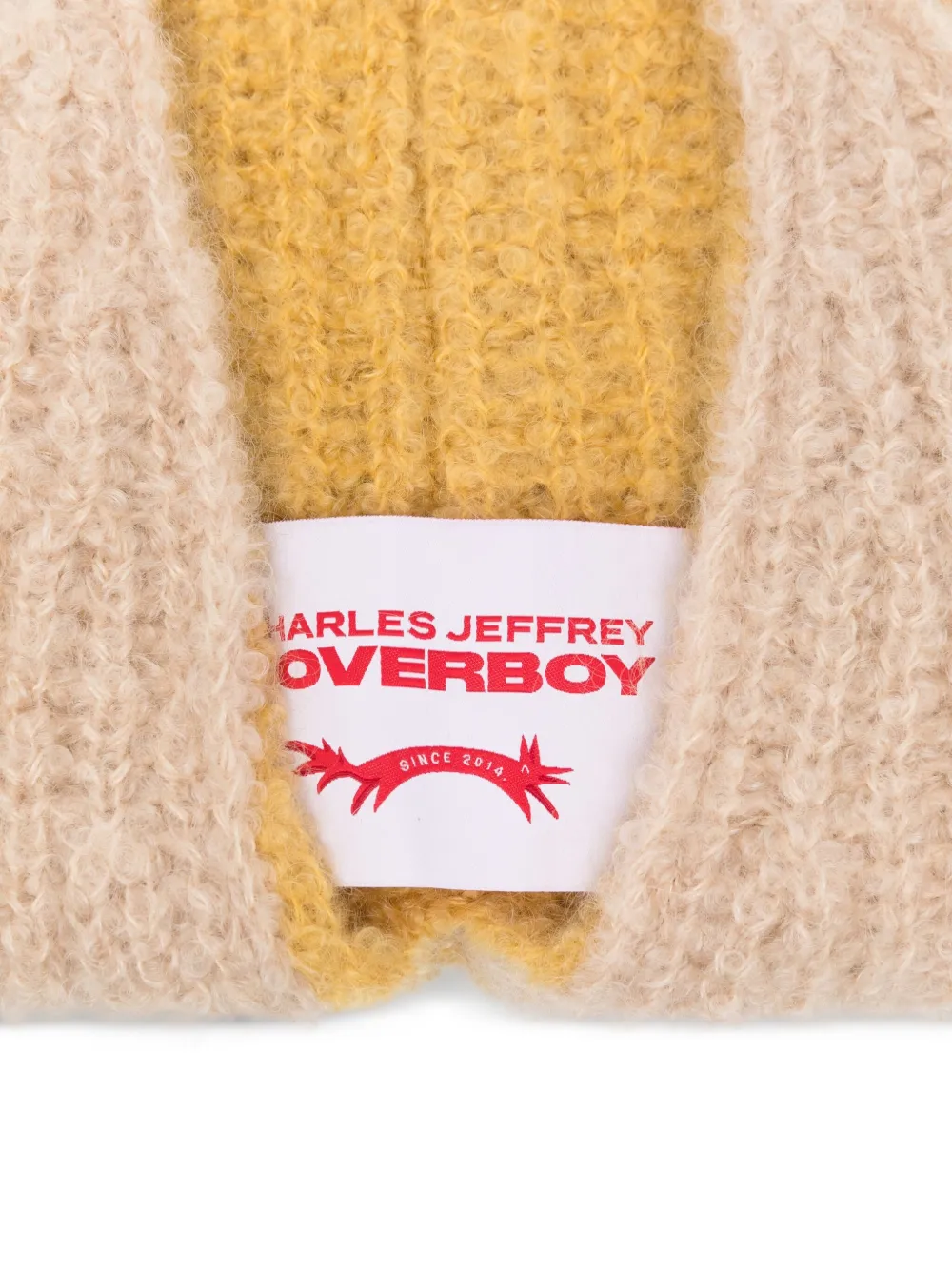 Charles Jeffrey Loverboy Chunky Banana muts Geel