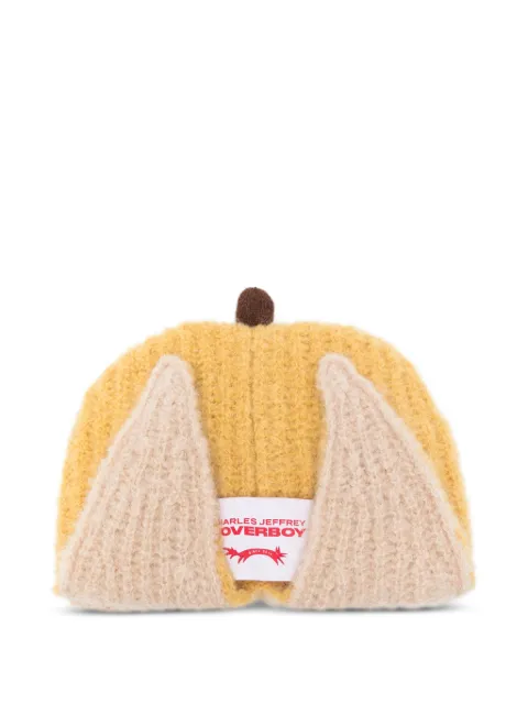 Charles Jeffrey Loverboy Chunky Banana beanie 