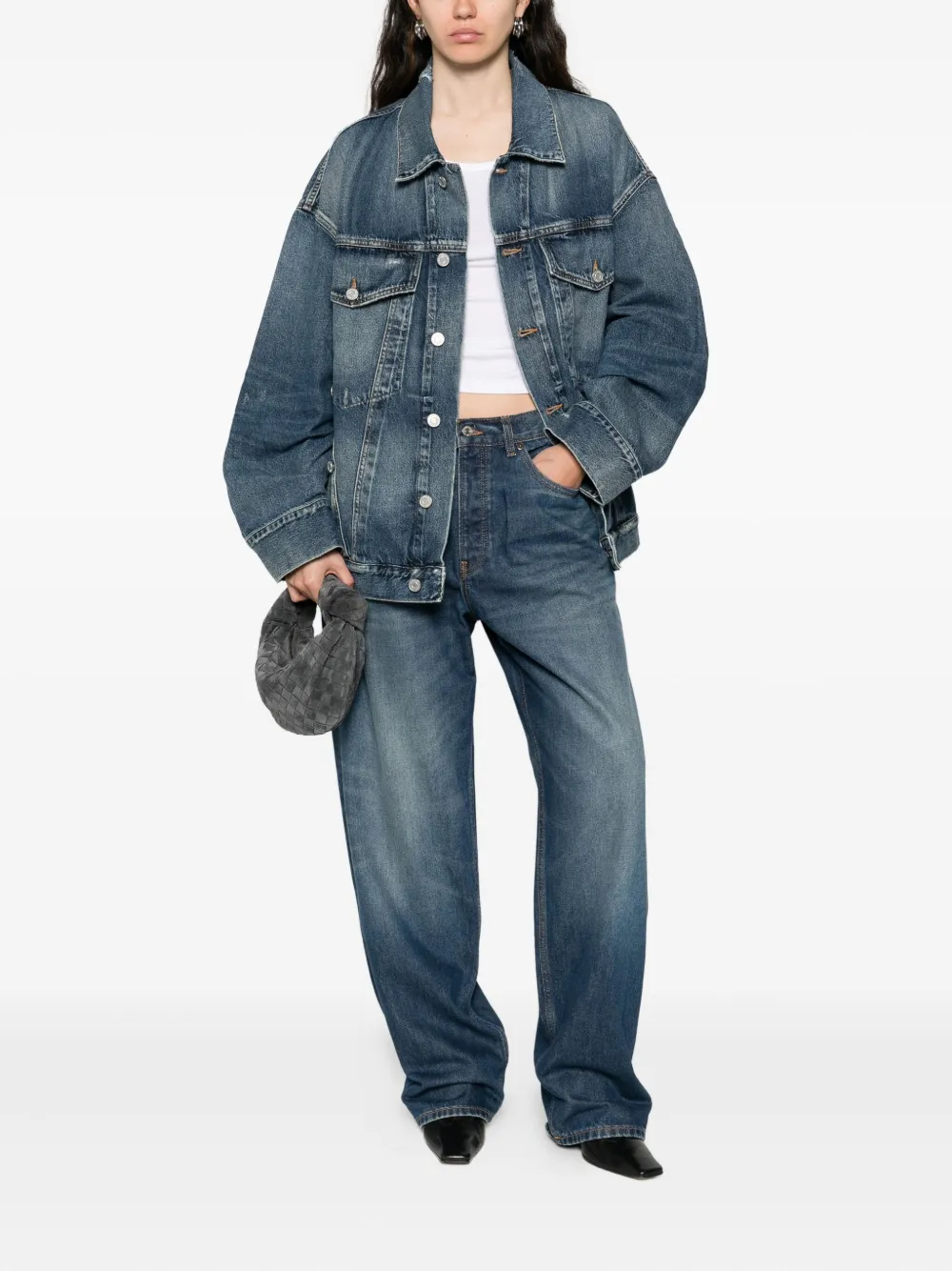 AGOLDE buttoned denim jacket | Denim Jackets | Image 2