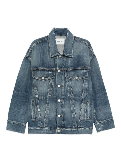 AGOLDE buttoned denim jacket