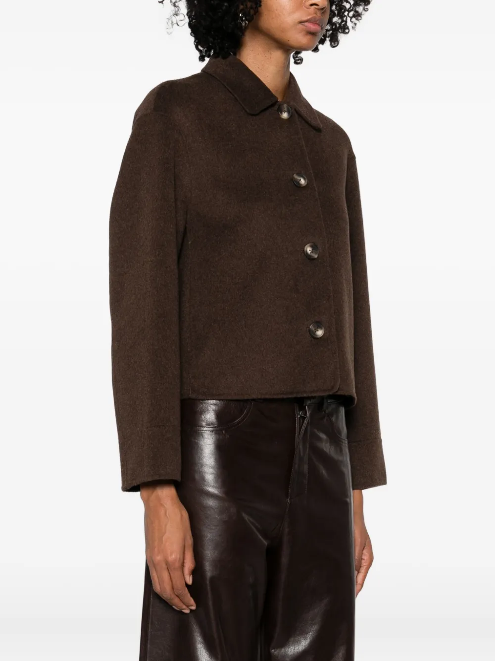 Studio Ar Nicolina Jacket In Brown