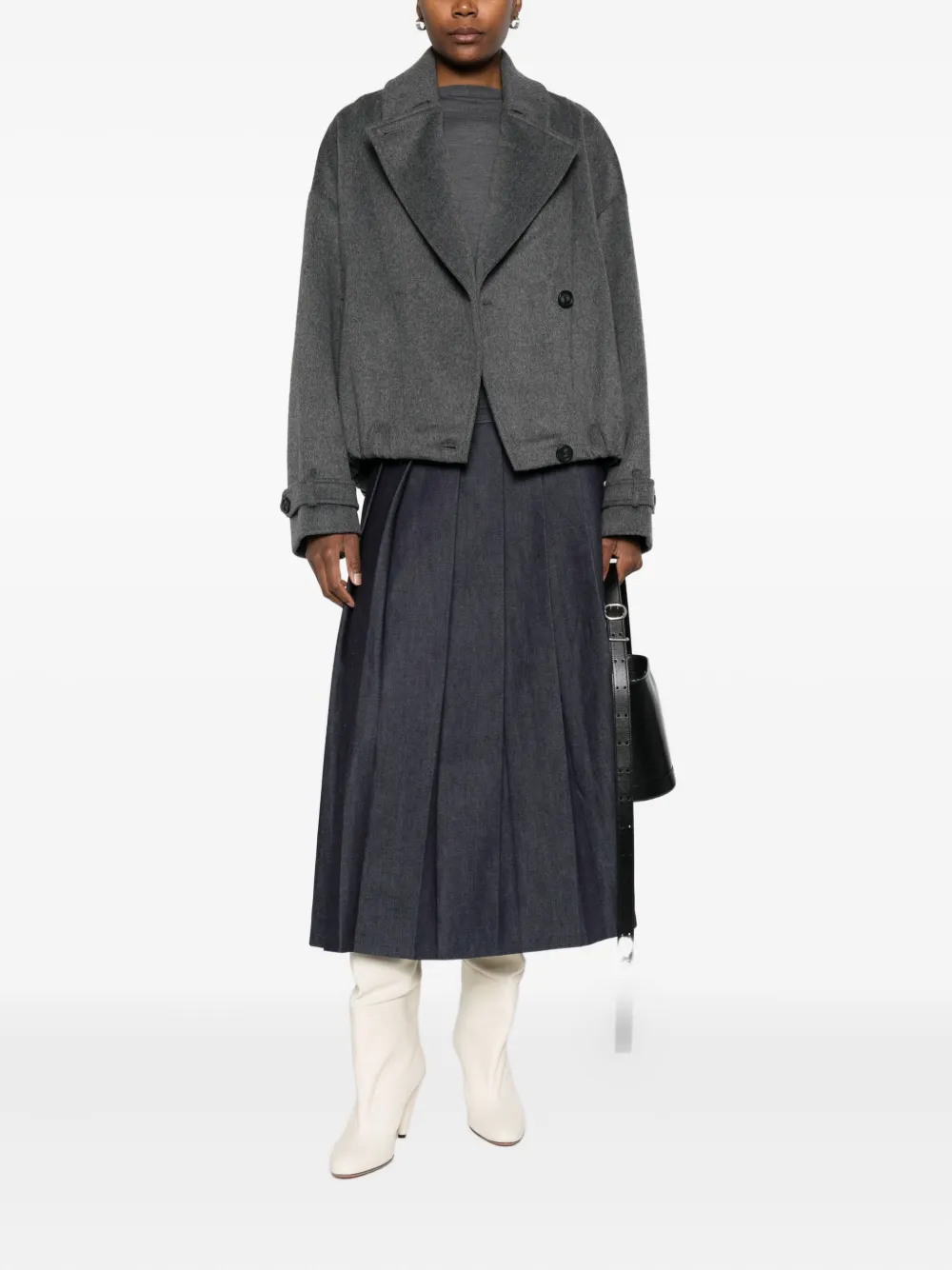 Studio Ar Silas Jacket In Gray