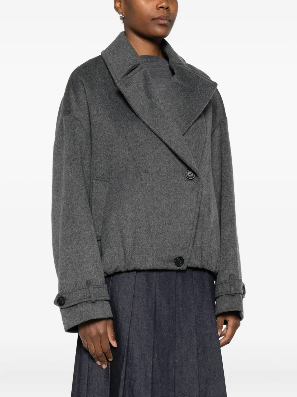 Studio Ar Silas Jacket In Gray