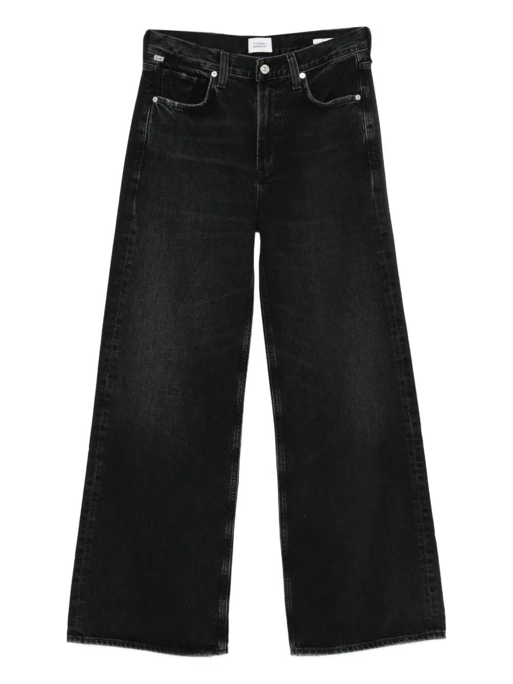 Citizens of Humanity wide-leg jeans | Black | Image 1