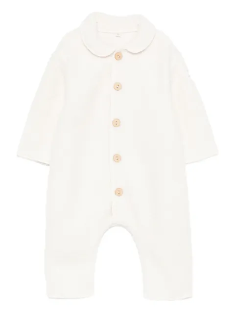 TEDDY & MINOU grenouillère à bande logo