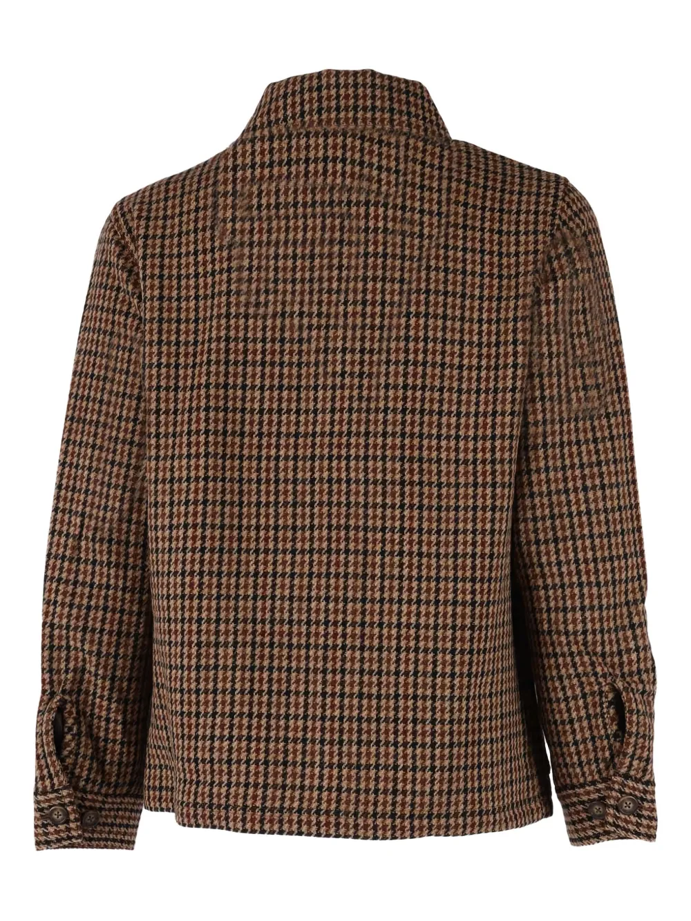 Sebago houndstooth button-fastening jacket | Shirt Jackets | Image 2