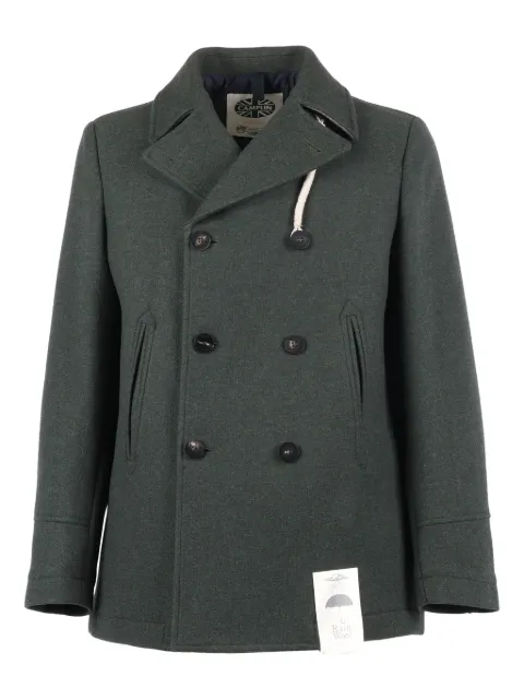 Camplin double-breasted wool coat