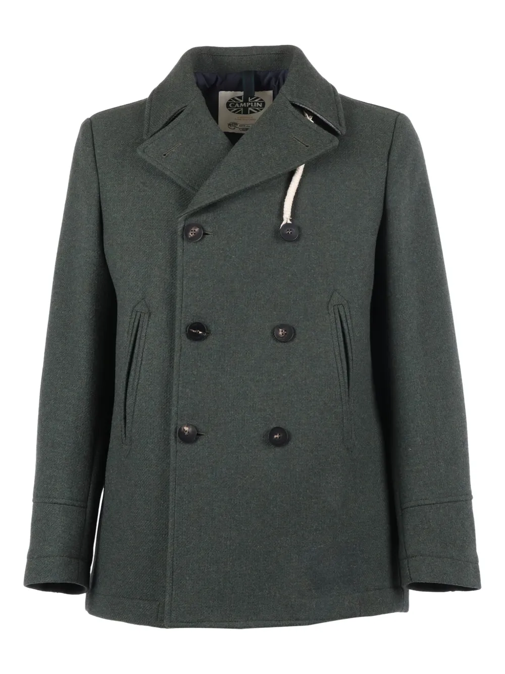 Camplin double-breasted wool coat | Grey | Image 1