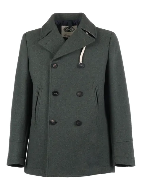 Camplin double-breasted wool coat