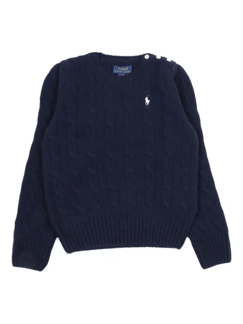 POLO RALPH LAUREN KIDS cable-knit sweater