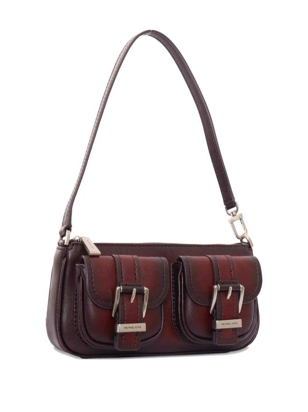 Michael Kors Small Zoe Shoulder Bag In Brown