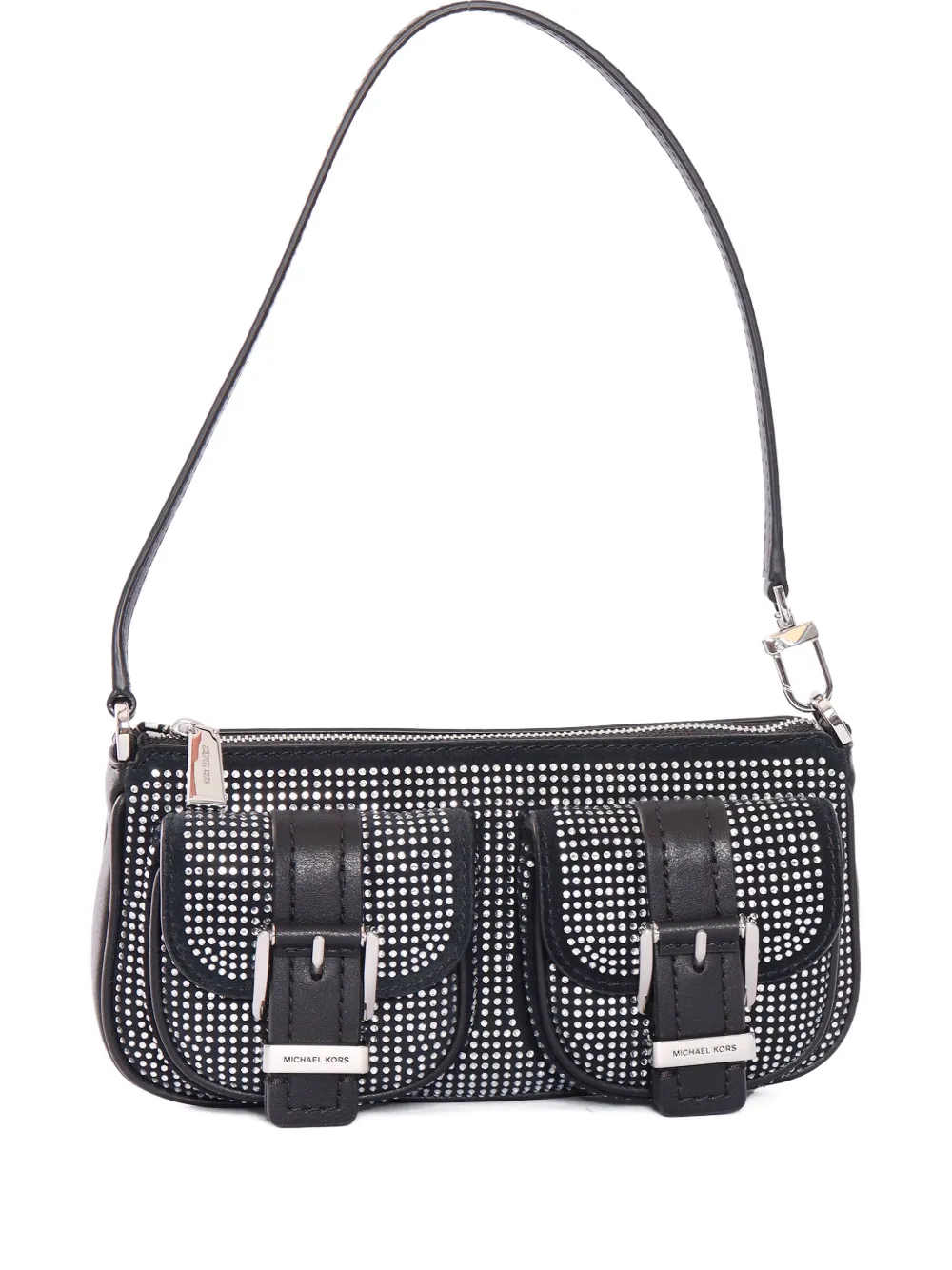 Michael Michael Kors Zoe デコラティブ ショルダーバッグ S - ブラック