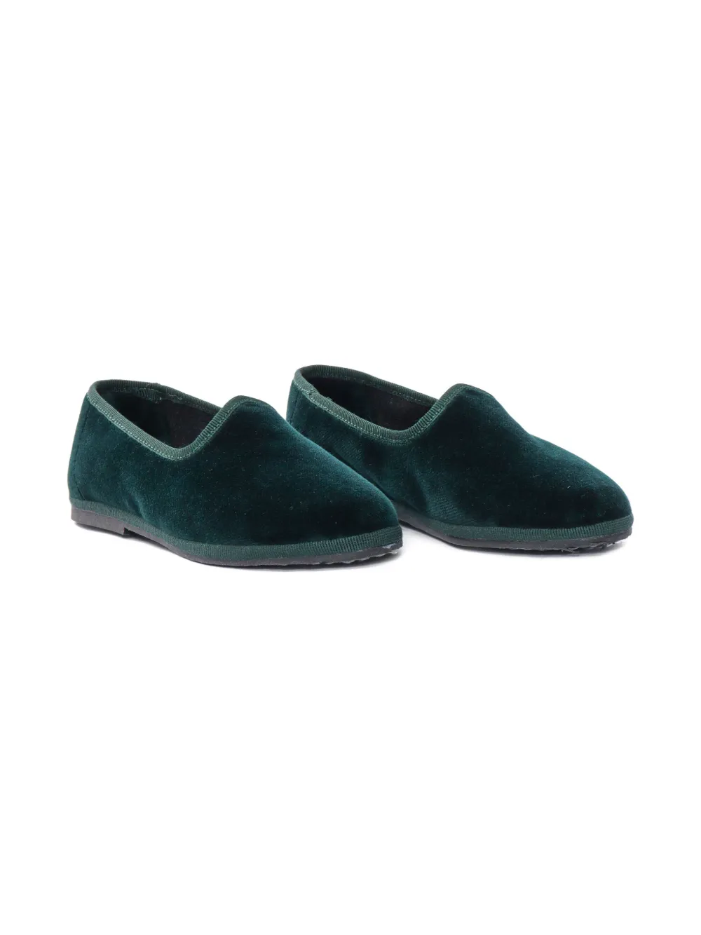 Il Gufo Fluwelen loafers Groen
