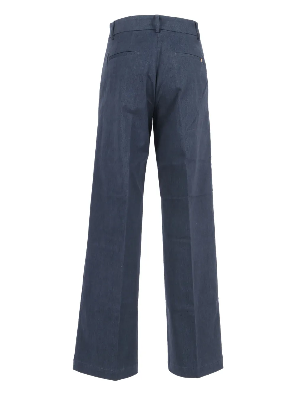 K-Way straight-leg trousers - Blauw