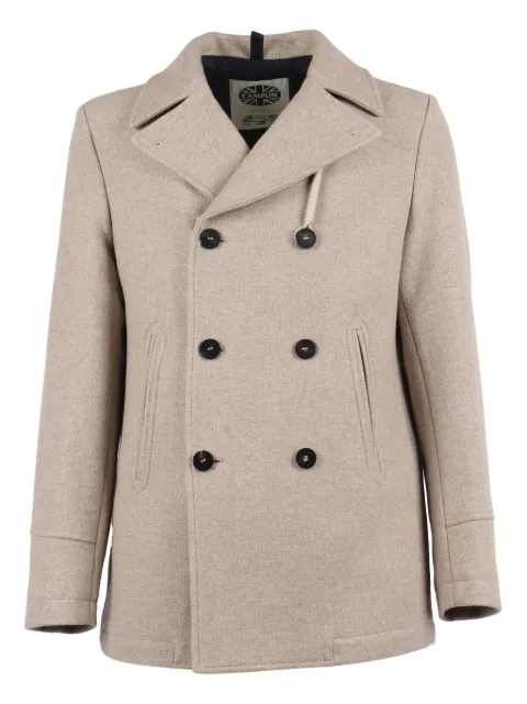 Camplin double-breasted peacoat