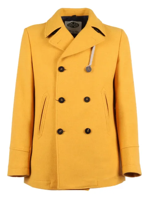 Camplin double-breasted peacoat