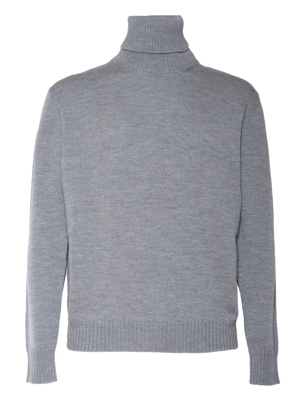 Ballantyne high-neck wool sweater | Grey | Image 1