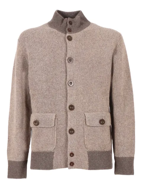 Ballantyne ribbed wool cardigan