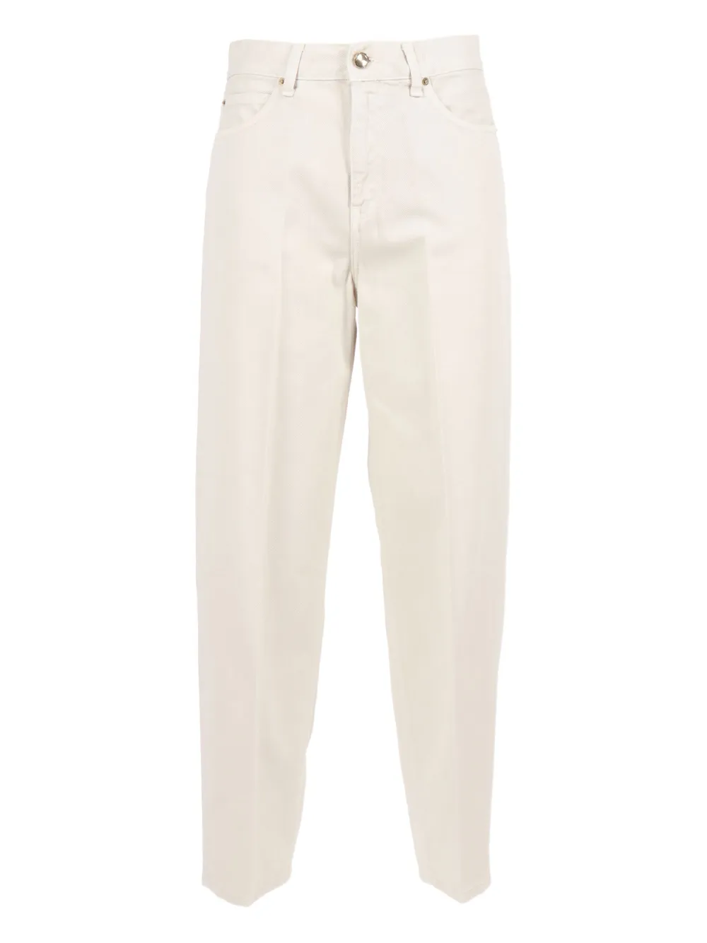 Briglia 1949 Embroidered-detail Trousers In Metallic