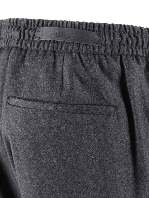 Briglia 1949 elasticated-waistband Trousers | Grey | FARFETCH ID