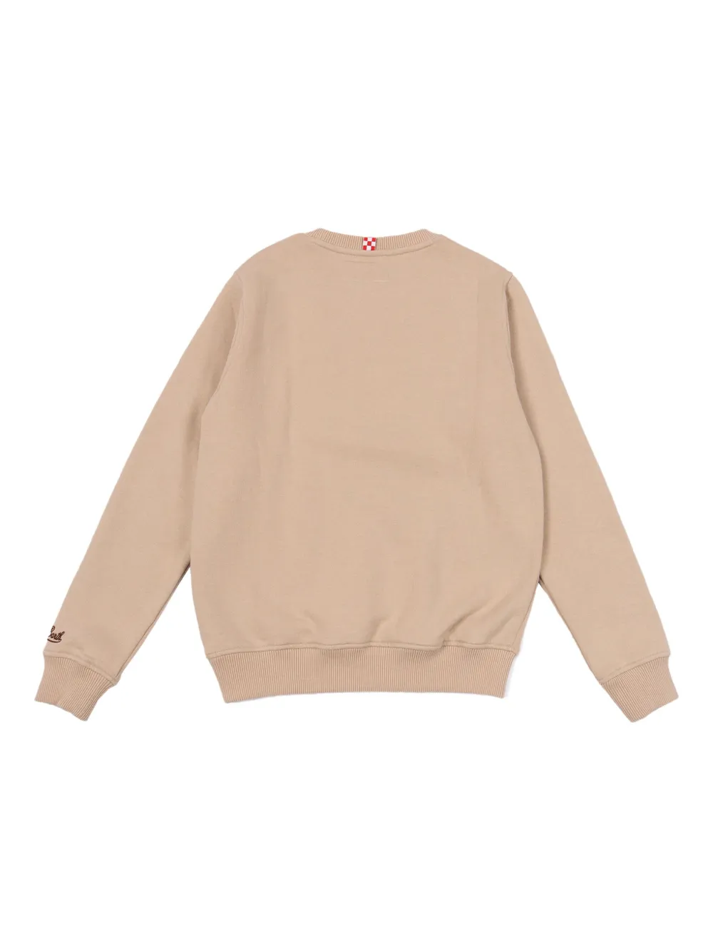 Mc2 Saint Barth Bear Graphic Sweatshirt In Brown