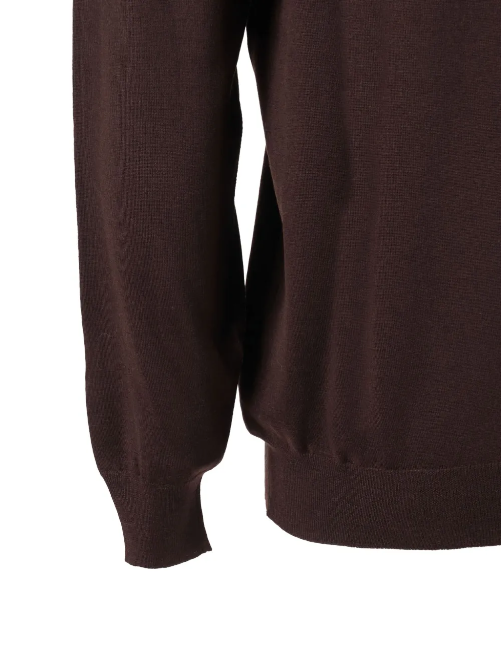 Fedeli Trui met V-hals Bruin